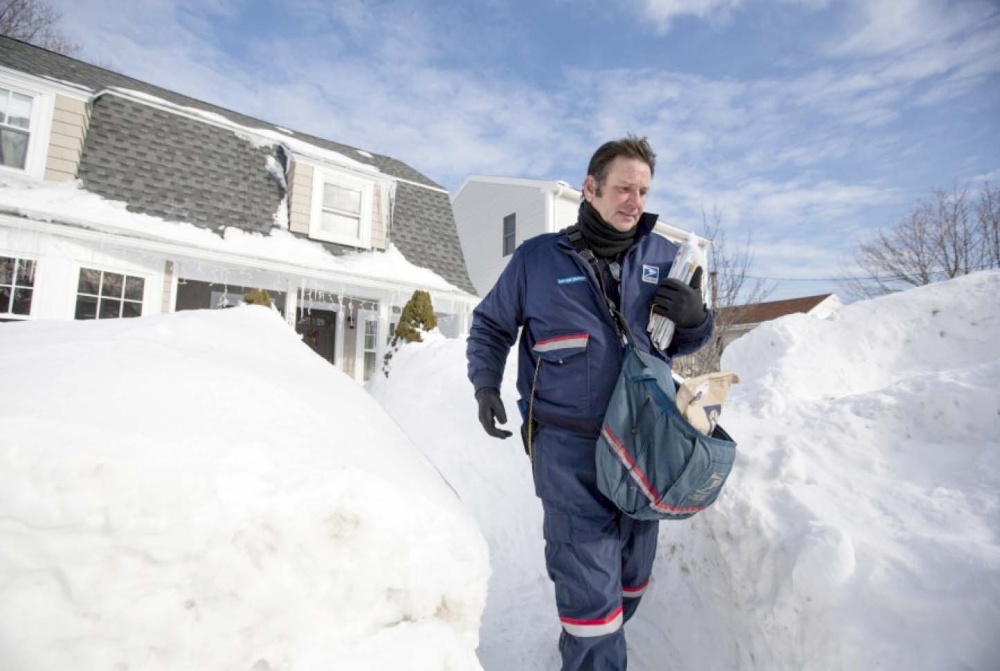 Snow and other bad weather aren't the only hazards mail carriers face. There's also a threat from protective dogs.
