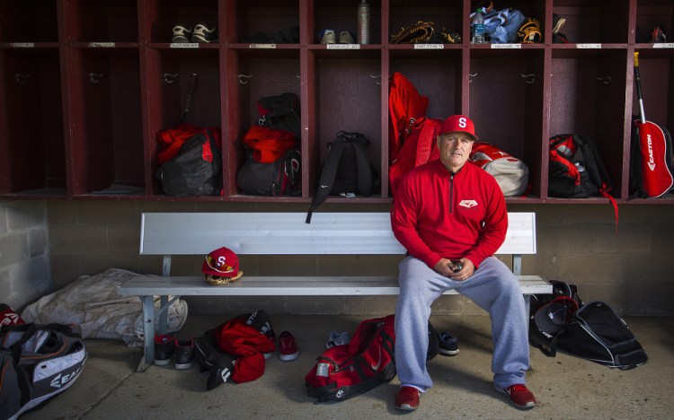 When Mike D'Andrea applied to become the Scarborough High baseball coach, Athletic Director Mike LeGage immediately put him at the top of the list. In his first season, D'Andrea has the Red Storm in contention with a 9-2 record, while teaching as well as coaching.