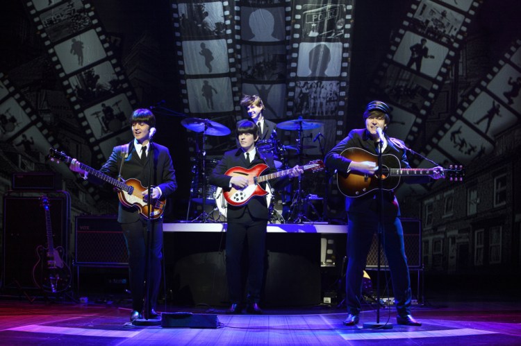 "Let It Be" is a high-energy tribute show about the Beatles was the season-opener at The Ogunquit Playhouse.