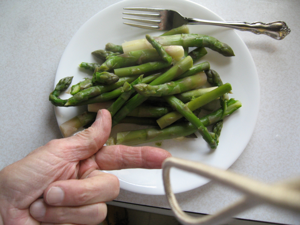Was this asparagus boiled too long or cooked just right?
