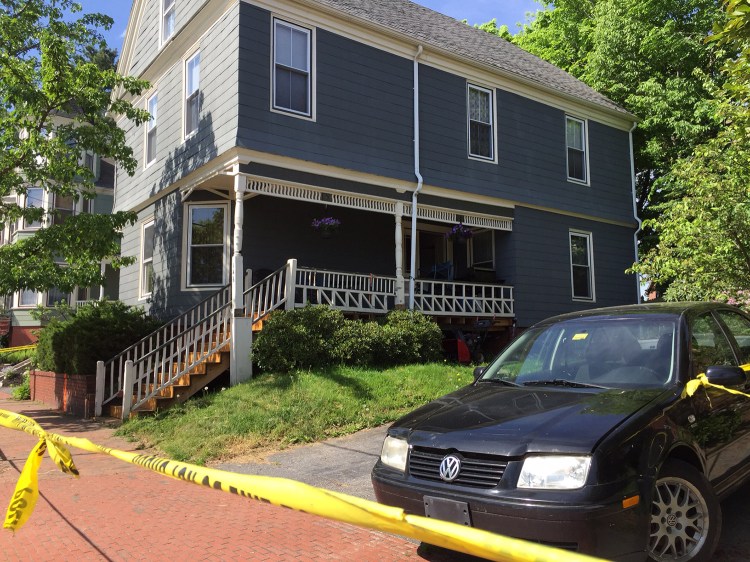 A man was seriously injured in a shooting late Monday at this home at  146 Chadwick St. in Portland.