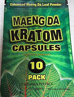 The product pictured is one of many the FDA has pulled off the market because of '"undeclared drug ingredients." But researchers say that their work with kratom could eventually lead to the development of nonaddictive alternatives to powerful opiate painkillers. 