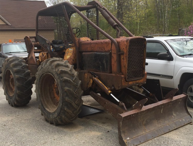 Justin Nichols has been charged with theft for selling this Oliver brand all-terrain tractor without permission.