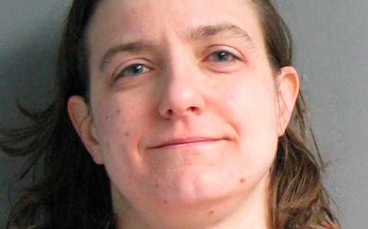 Sonja Farak, a former chemist at a western Massachusetts drug laboratory,  is shown in this Jan. 19, 2013, booking photo. Massachusetts State Police via Reuters
