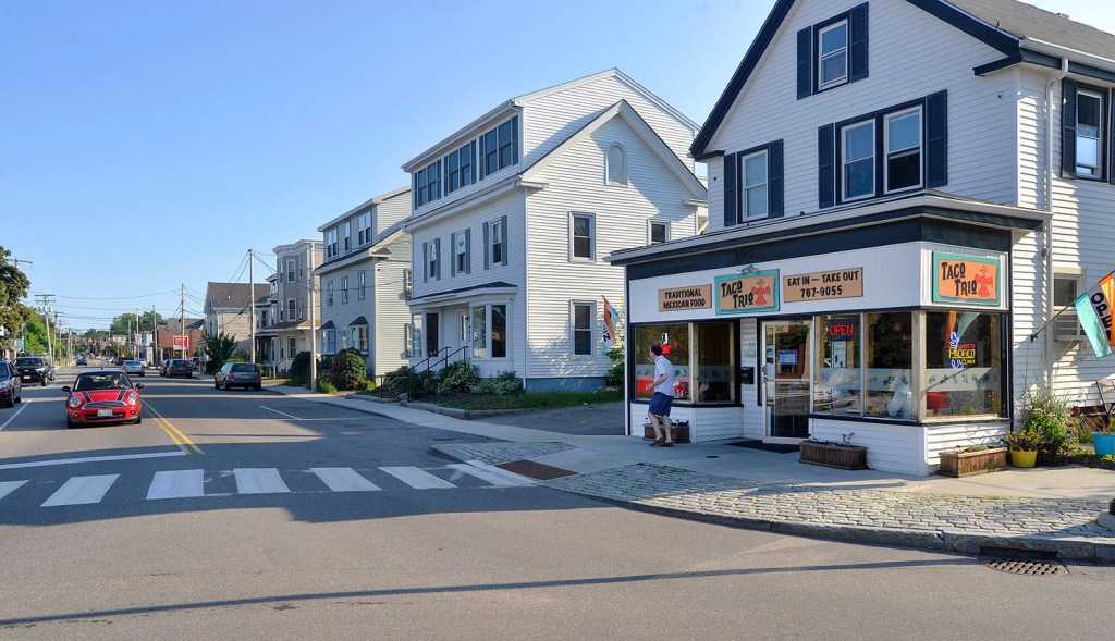 South Portland's Mill Creek neighborhood, including Ocean Street, is facing possible zoning and ordinance changes.  John Ewing/Staff Photographer