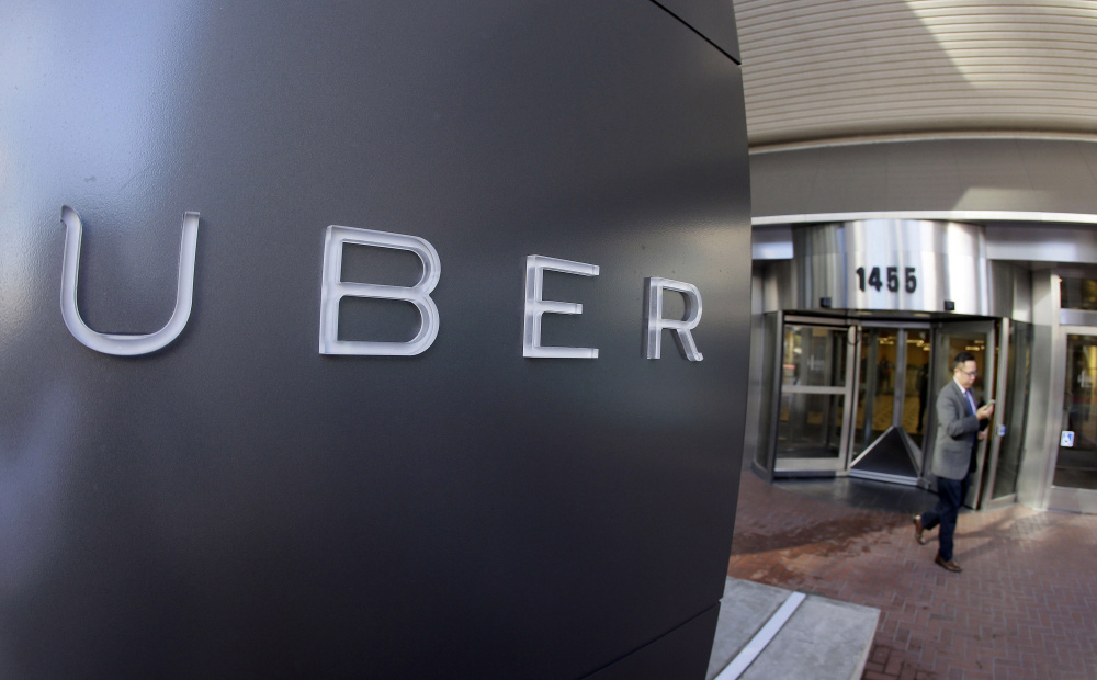At the Uber headquarters in San Francisco: Uber says it now has more than $11 billion in cash to fund its expansion. Several investors have valued the company at $62.5 billion.
