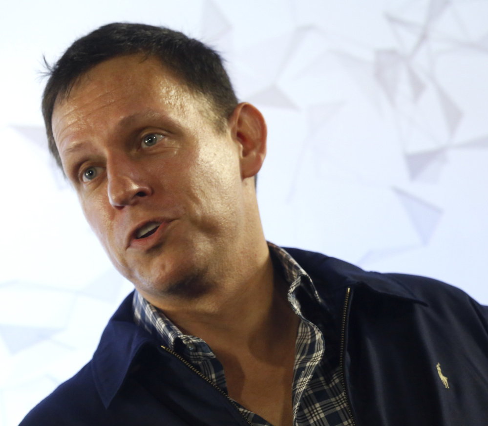 Peter Thiel says his actions against Gawker Media stems from its "bullying people" over trivial matters.