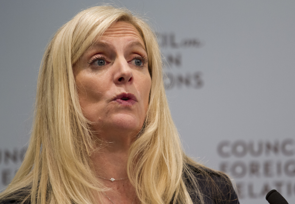 Federal Reserve board member Lael Brainard speaks to the Council on Foreign Relations in Washington on Friday. She said a bleak U.S. jobs report and other recent developments have muddied the picture on the U.S. economy.