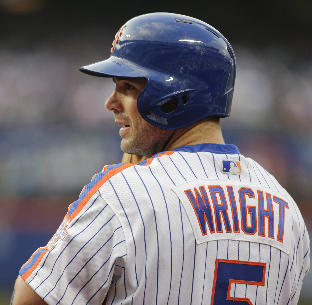 Mets third baseman David Wright is batting just .226, but the team will have a leadership void with him on the DL.
