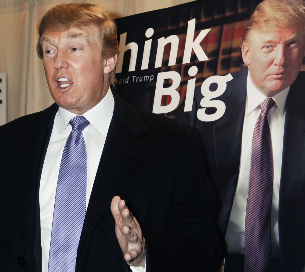 The billionaire's image was conspicuous in promoting Trump University, which really was a series of seminars held in hotel ballrooms across the U.S.