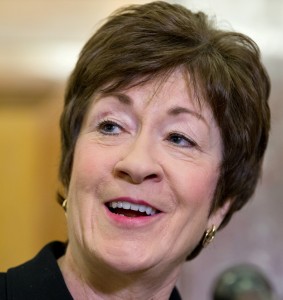 Sen. Susan Collins says Donald Trump should apologize to the country, admit his mistakes and stop insulting people.
