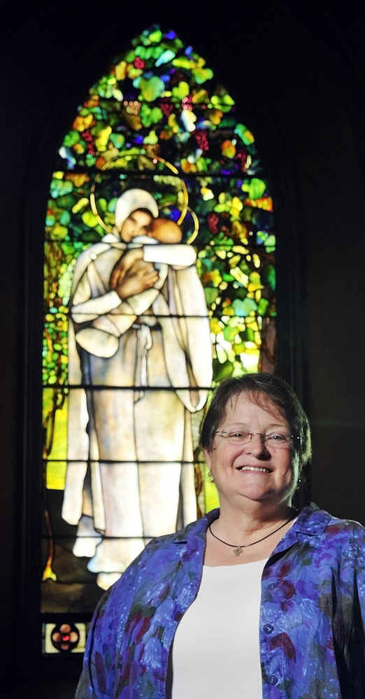 Jane MacIntyre took over as the pastor at the South Parish Congregational Church in 2010.