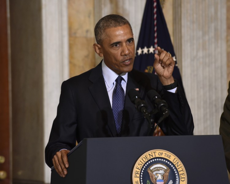 President Barack Obama, speaking at the Treasury Department in Washington on Tuesday, said, "There's no magic to the phrase, 'radical Islam.' It's a political talking point; it's not a strategy."