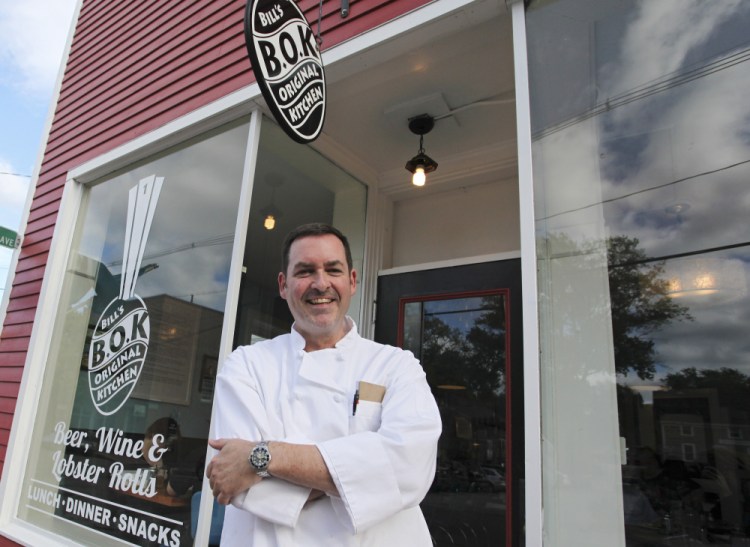 Bill Clifford is the owner, host, waiter, chef, bus boy and dishwasher at Bill's Original Kitchen (BOK) in Kittery.
