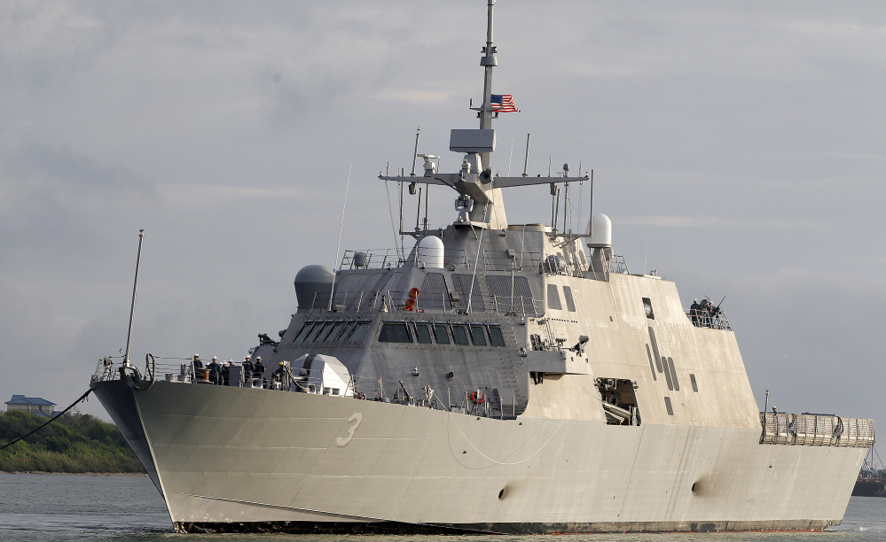 The Navy says ships like the USS Fort Worth, seen in 2012, are too expensive and need heavier armor to survive a battle.