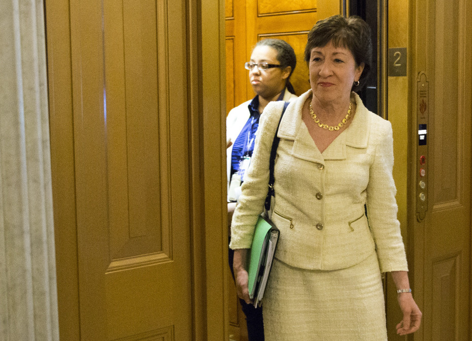 Maine Sen. Susan Collins is expected to unveil Tuesday a compromise proposal on preventing gun sales to suspected terrorists. Story, Back Page