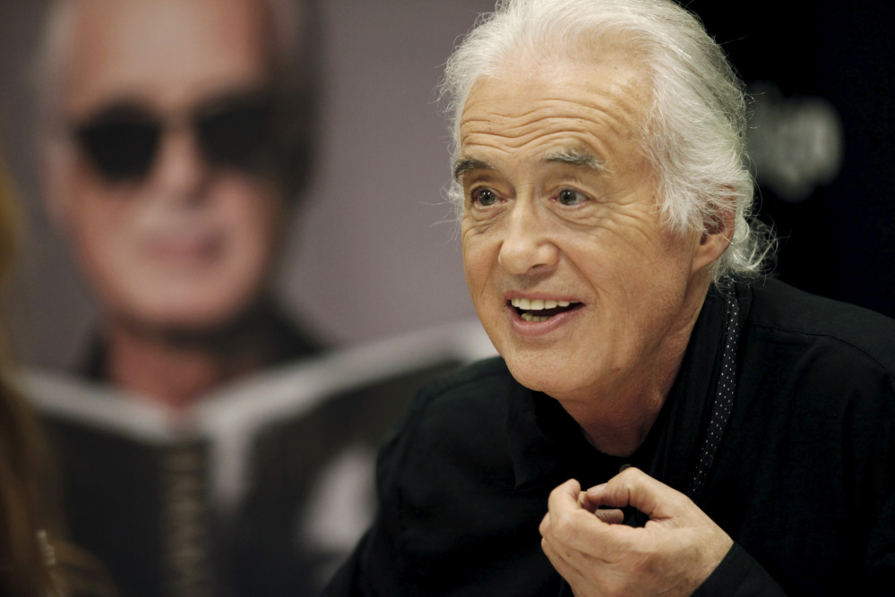 Jimmy Page is accused of stealing a guitar riff from late songwriter Randy Wolfe, also known as Randy California, while writing the hit song "Stairway to Heaven" more than 45 years ago.