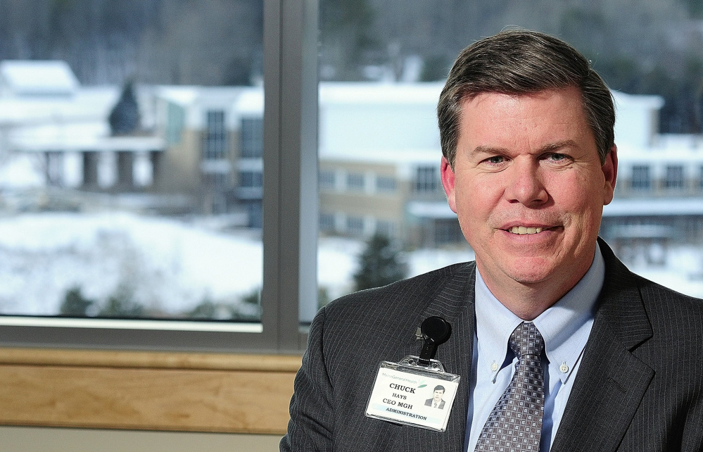 MaineGeneral Health CEO Chuck Hays succeeds James Donovan to lead the Maine Hospital Association board.