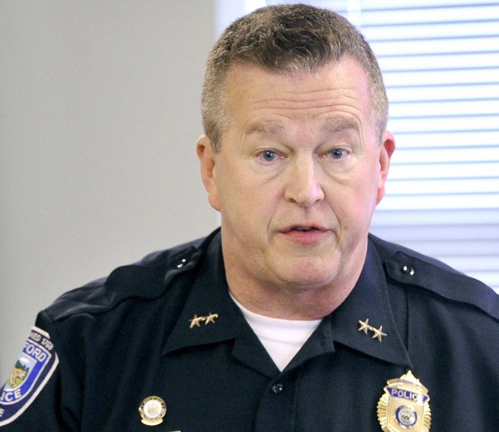 Police Chief Thomas Connolly, seen at the Sanford police station in 2012, said Tuesday in response to six suspected overdoses, "We’ve got to have more low-cost outpatient treatment for these people everywhere, so that if people want to get help, they can get help."