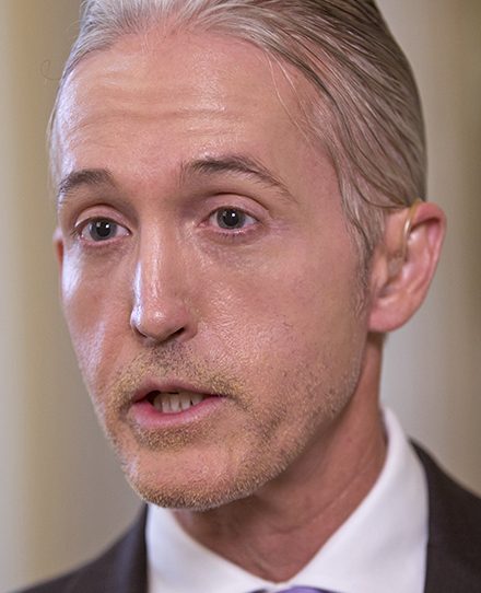 Rep. Trey Gowdy, R-S.C., then-chairman of the House Benghazi Committee, discusses his final report in June 2016 on the attacks on the U.S. consulate that killed four Americans, including Ambassador Christopher Stevens. 