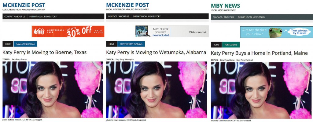 So where is Katy Perry really moving to?