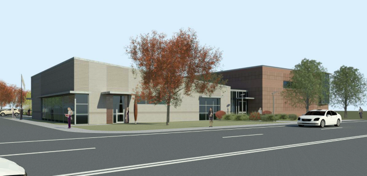 The Alfred Osher JCA Campus will include the Levine Jewish Community Center, which provides various social, recreational, educational and cultural enrichment programs for people of all ages throughout the community, the local chapter of the Jewish Federations of North America, and Jewish Family Services, which provides social services, utilities assistance, food and other help to neighbors in need. Rendering courtesy of Jewish Community Alliance of Maine