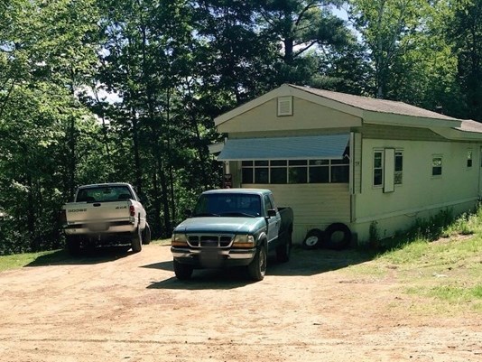 A New Sharon man was fatally shot at this home at 259 Weld Road in Wilton on Wednesday.