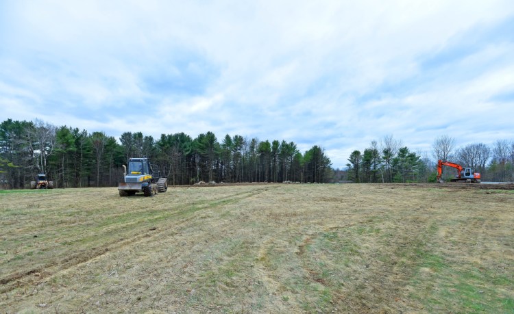 Land has been cleared on Washington Street in Waterville and Oakland for installation of more than 5,000 solar panels by Colby College as part of a 1.9 megawatt photovoltaic energy project. The Oakland Planning Board Tuesday night approved the site application for the project.