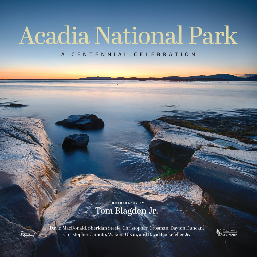 "Acadia National Park: A Centennial Celebration" is one of several books out this  year to commemmorate the park's 100th anniversary. The coffee table took includes more than 150 large, color images focusing on the nature of the park, by photographer Tom Blagden Jr. There are also essays by David Rockefeller Jr. and Ken Burns' collaborator Dayton Duncan, among others.