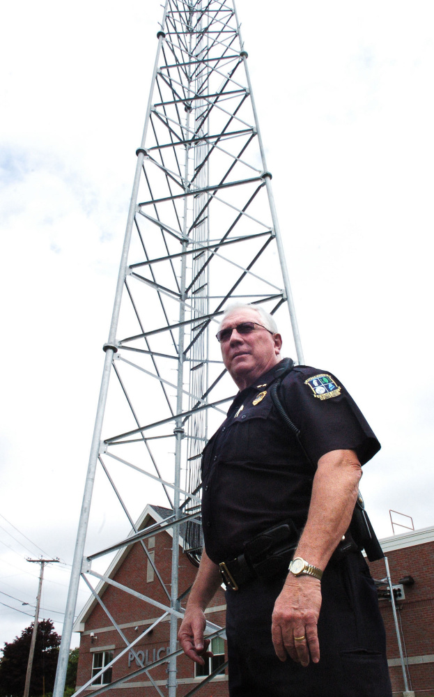 Waterville Police Chief Joe Massey says the new radio communications tower is "working absolutely fantastic." Waterville provides police and fire dispatching services for numerous surrounding towns.