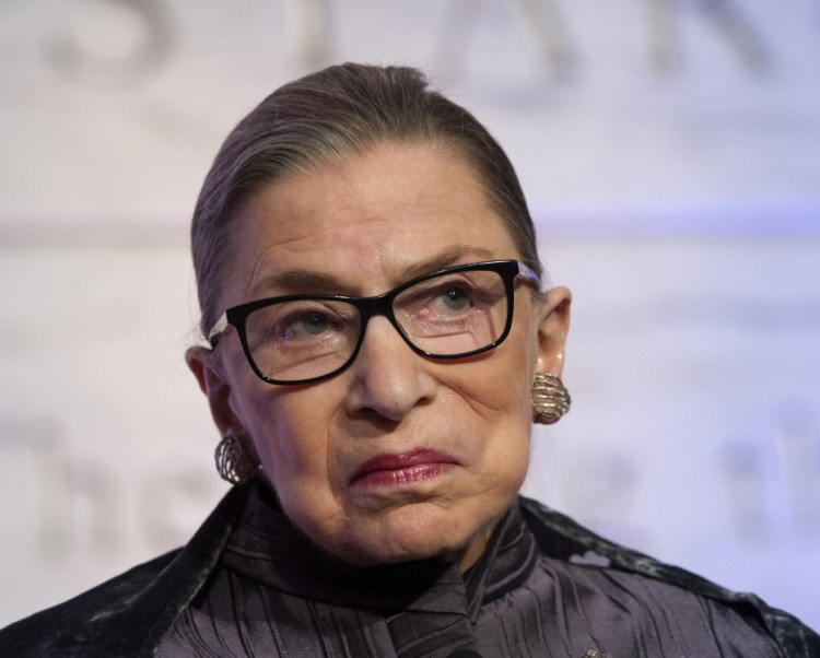 Supreme Court Justice Ruth Bader Ginsburg made her feeling about Donald Trump as president known in a recent New York Times interview.