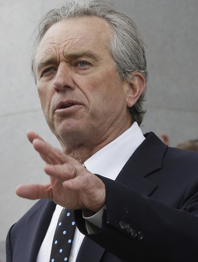 Robert Kennedy Jr., son of former U.S. Attorney General Robert Kennedy, argues in a new book that his cousin Michael Skakel is innocent of murdering his neighbor Martha Moxley in 1975 when they both were 15.