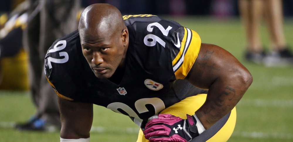 Pittsburgh Steelers linebacker James Harrison, who briefly mulled retirement this offseason, was named in an Al-Jazeera report on performance-enhancing drugs in December, but has filed an affidavit denying he used them.