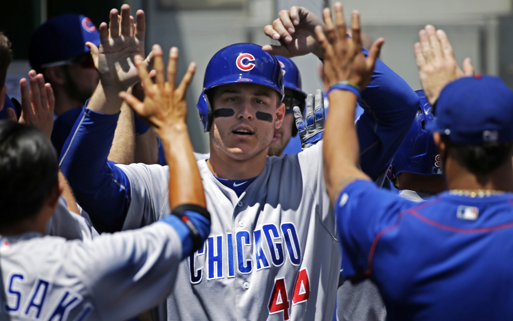 Anthony Rizzo is a key part of the Chicago Cubs' hopes to win their first World Series since 1908. As the second half of the season beckons, the Cubs are in solid command of the NL Central with a seven-game lead over the St. Louis Cardinals.