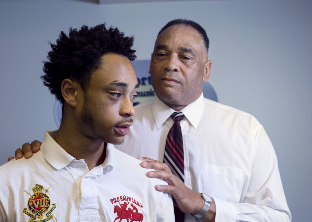 The conversation between Dennis Ross and his college-age son, Dennis Jr., has been a running dialogue on how to succeed in life, not just safety in police encounters. 