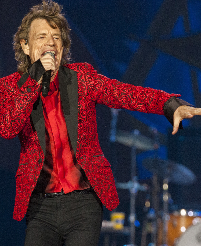 Mick Jagger of the Rolling Stones performs in 2015. 