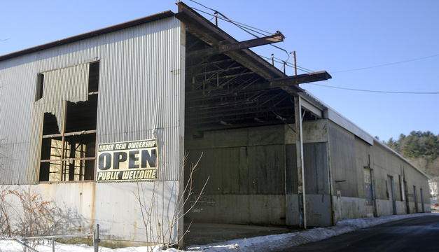Developers plan to revitalize the former T.W. Dick fabrication properties into a medical center and housing for senior citizens and local workers. Andy Molloy/Kennebec Journal