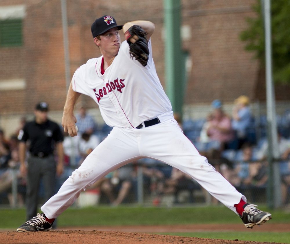 Sea Dogs pitcher Teddy Stankiewicz allowed five hits and three runs in six innings Friday night on the way to a 9-3 win over the Binghamton Mets at Hadlock Field.