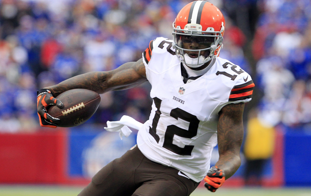 Browns receiver Josh Gordon was conditionally reinstated by the NFL on Monday. Gordon has been banned since February 2015 for multiple violations of the league's drug policies.