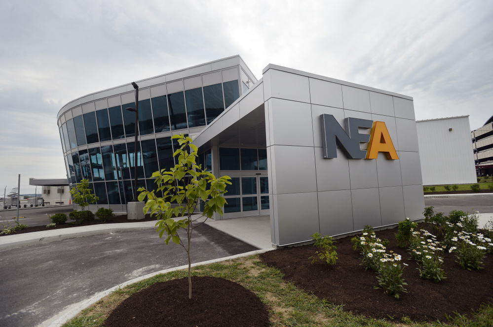 Portland-based Northeast Air's new facility, photographed on Friday.