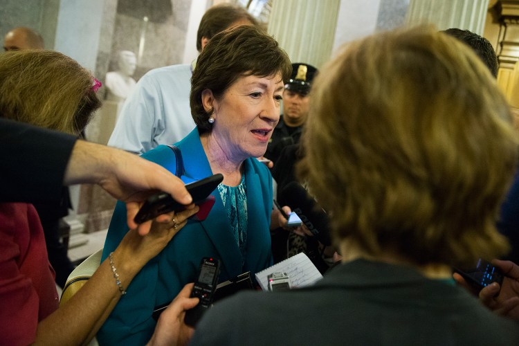 Sen. Susan Collins, R-Maine, says Donald Trump's acceptance speech Thursday night "was one of the better speeches he has given. He focused less on himself and more on what the wanted to do for the country.” 