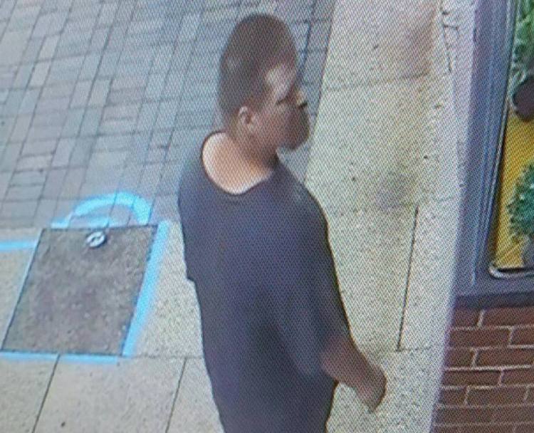 Lewiston police are seeking the public's help identifying this man in connection with the assault of a clerk at a wine store on Saturday. 