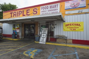 The Triple S Food Store in Baton Rouge, La., where 37-year-old Alton Sterling was fatally shot by police. Travis Spradling/The Advocate via AP