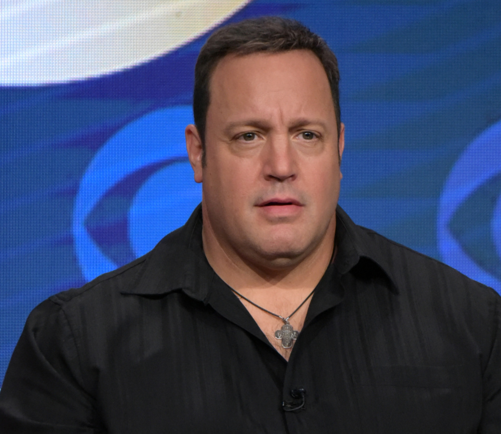 Actor/executive producer Kevin James participates in the "Kevin Can Wait" panel during the CBS Television Critics Association summer press tour Wednesday.