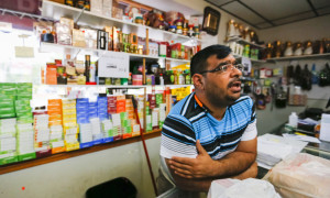 Faysal Manahe, manager of Sinbad Market at Woodfords Corner, talks about Adnan Fazeli, who was killed last year fighting for Islamic State, according to newly released federal court documents. Manahe said Fazeli shopped at his store and seemed to be having marital problems before leaving the country. Ben McCanna/Staff Photographer