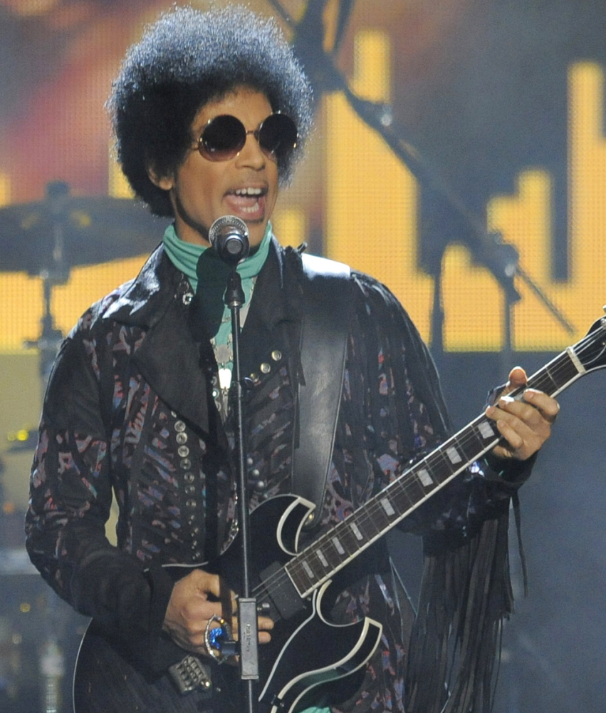 Prince performs at the Billboard Music Awards in Las Vegas in 2013.