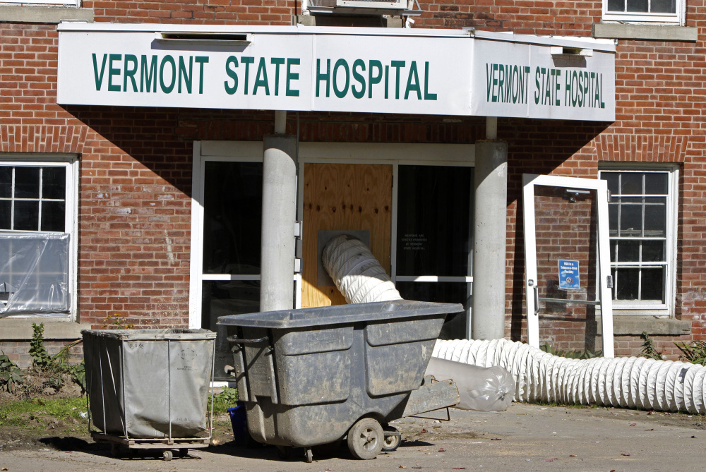 The Vermont State Hospital in Waterbury was damaged by Tropical Storm Irene in 2011. Five years after flooding forced the hospital's closure, much of the system has been rebuilt.