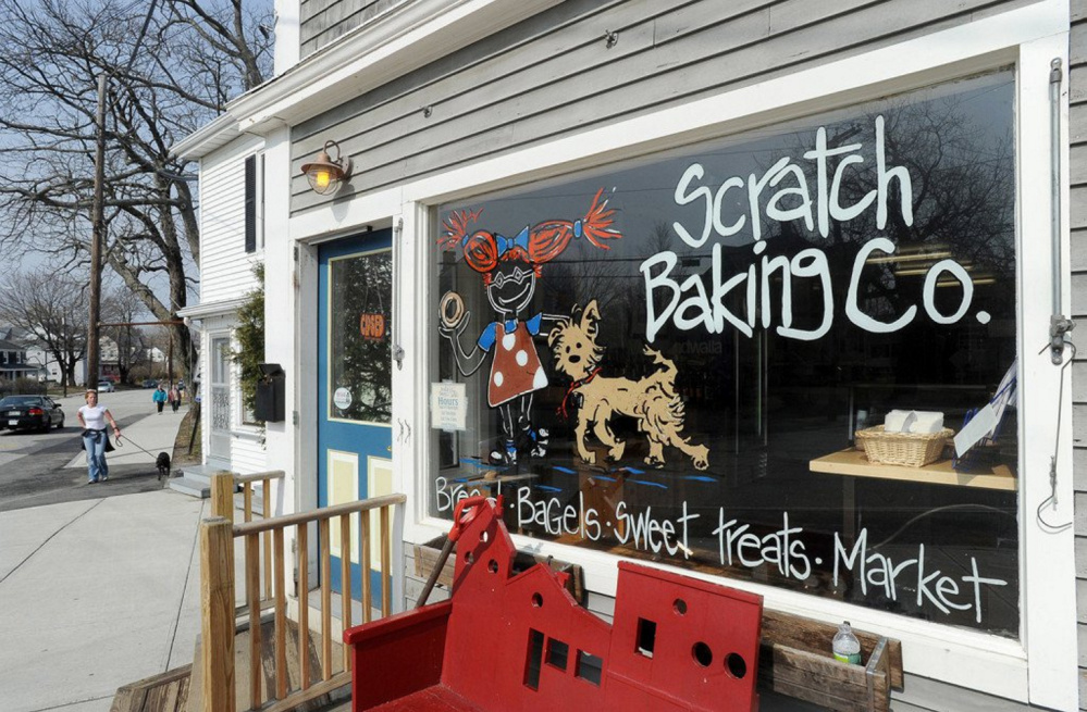 Scratch Baking Co.'s Willard Square store in South Portland will close for a week starting Sept 6. John Patriquin/Staff Photographer