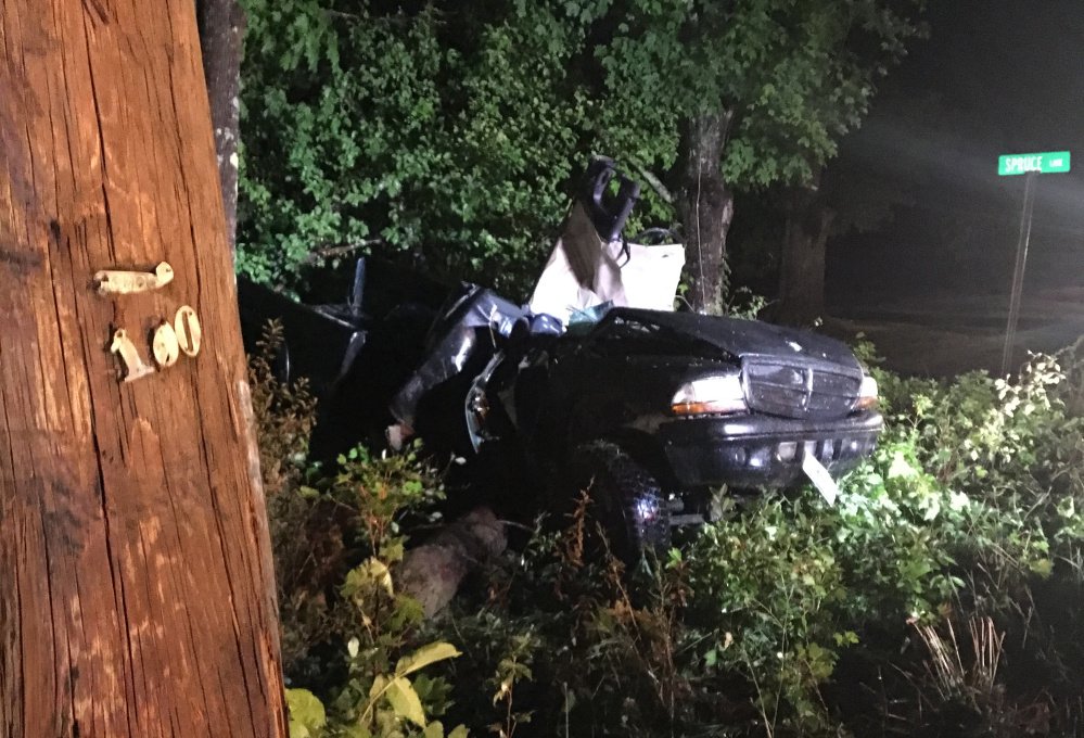 A Clifton man was killed when the pickup truck he was a passenger in went off U.S. Route 202 in Unity Tuesday night, hitting a utility pole. Two others in the truck, including the driver, were injured. 