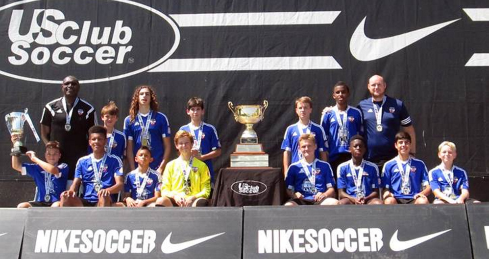 The GPS Maine Phoenix premier boys' soccer team won the U-14 championship at U.S. Club Soccer's National Cup XV final in Aurora, Colorado.